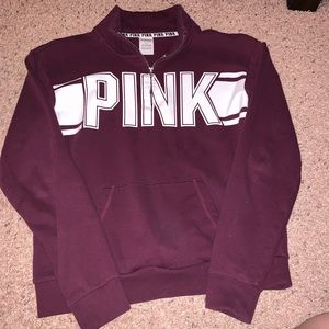 VS PINK Quarter zip